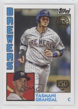 2019 Update 1984 Topps Baseball 150th Anniversary 80/150 Yasmani Grandal fm0