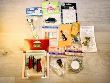  Lot of 10 New Old Stock Dollhouse Miniatures  Accessories 1:12 Kitchenware