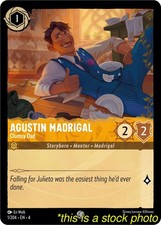 Lorcana TCG Agustin Madrigal - Clumsy Dad Ursula's Return 1/204 Near Mint
