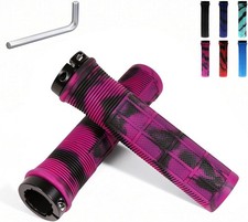 Lock-on Bike Handlerbar Grips,Non-Slip-Rubber Hand Grips for Mountain,Ebike,BMX