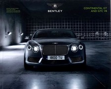 BENTLEY Continental GT and GTC V8 Image Bildband HC deutsch 2013