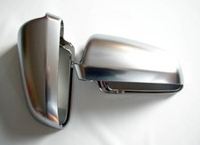 Passend für Audi A4 S4 8E Alu Matt Spiegel Abdeckung Spiegel Kappe Gehäuse Alumi