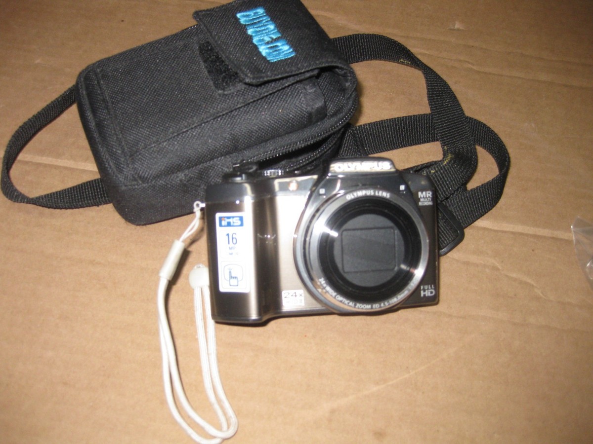 Olympus SZ-31MR 16MP Digital Compact Camera w/ Battery SD Card