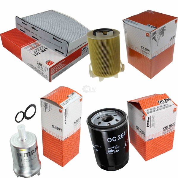 Mahle Kraftstofffilter KL 176/6D Innenraum LAK 181 Luft LX 1566 ÖLfilter OC 264-image