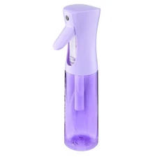 4-10 oz 300ML Continuous Mist Hair Spray water Bottle Plant clear purple salon