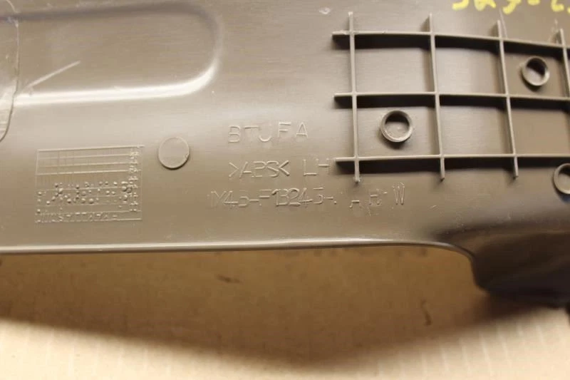 Jaguar X Type 2004 2005 2006 2007 2008 puerta trasera izquierda umbral placa rasguño moldura bronceado Foto 3 de 4