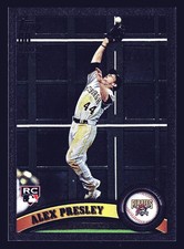 Alex Presley Pittsburgh Pirates 2011 Topps Update Black #US148 SN /60