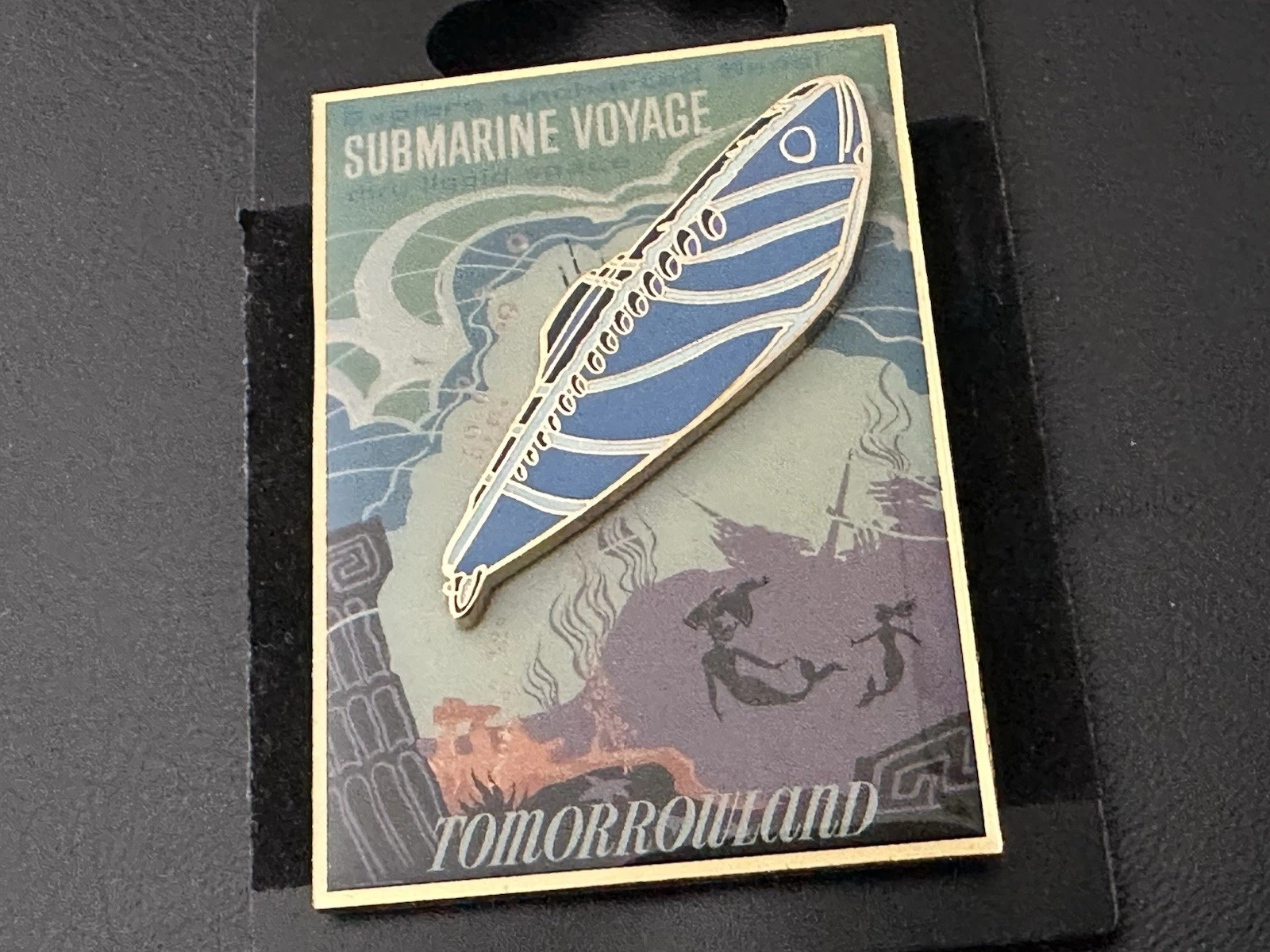 Disney Pin WDI Imagineer Exclusive Submarine Voyage Attraction Poster LE 300 🔥