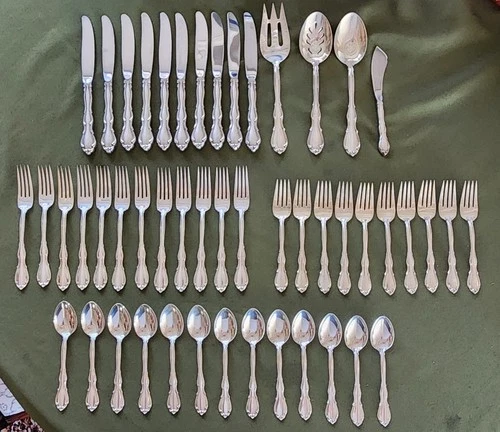 Towle Fontana Sterling Silver 49 Piece Set