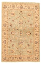 4'1" x 6'1" Hand Knotted Oriental Carpet Traditional Wool Area Rug