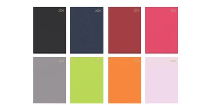 SHINEONE 2026 Diary A4 A5 Hardback Week To View Full Year Planner Desk Hardback Colour