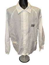 Maynard Ferguson 80's Nylon Jacket White w/ Black Logo Size XL