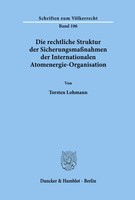Die Rechtliche Struktur Der SicherungsmaßNahmen Der Internationalen...