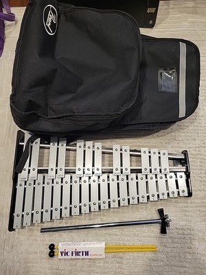 Pearl Xylophone 30 Key 24'' With Drum Sticks Carrying Case Bag And Stand 
