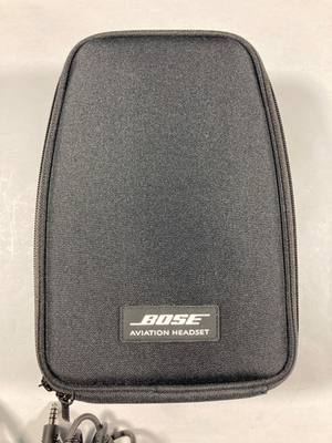 Bose A20 Aviation Headset with Helicopter u174 Plug and Soft Case