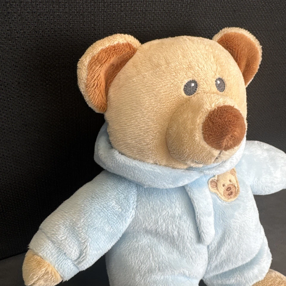 Ty Baby Bear Blue 10" Plush Stuffed Animal Pajamas PJ Toy 2015 - Image 2 of 4