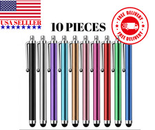 10 X STYLUS PENS SCREEN TOUCH RUBBER TIP FOR TABLET ANDROID MOBILE PHONES