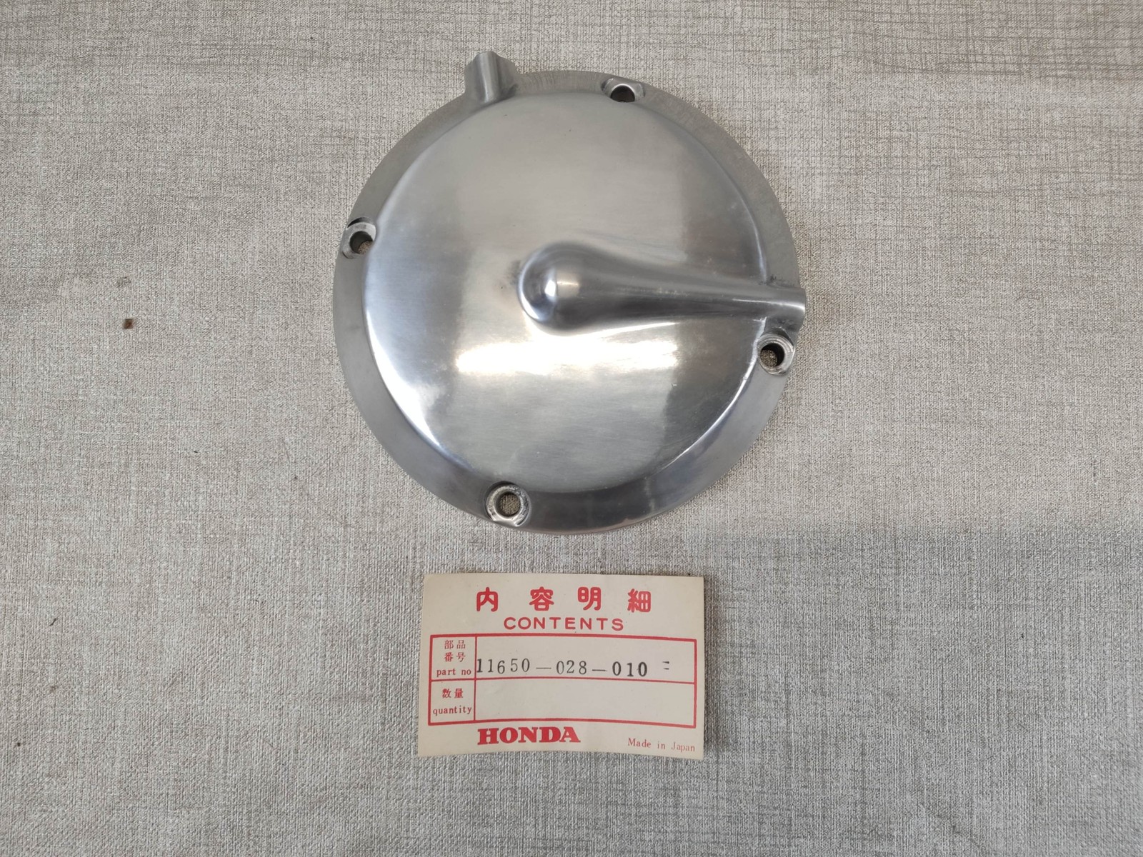 Carter d'embrayage S90 étanche en alu pour Honda S90A