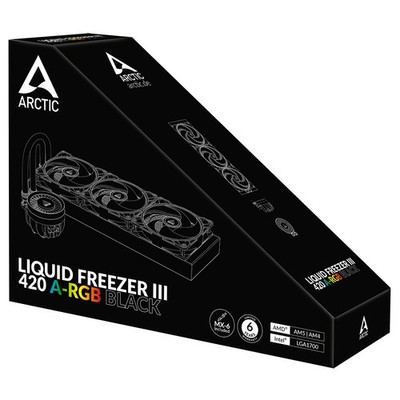 Arctic Liquid Freezer III 420 A-RGB, schwarz | AiO Kühler | *NEU* | (A1/A2)