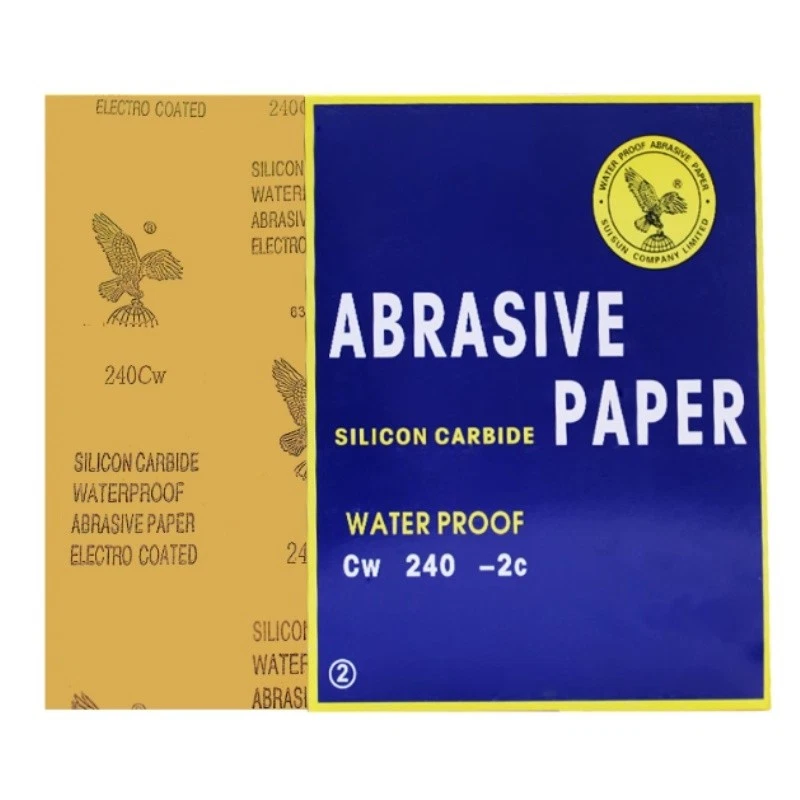 150 Grit Silicon Wet/Dry Sandpaper 9 x 11 in Sheets Lot of  20 Units - Image 4 of 4