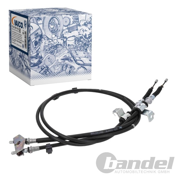 Vaico Handbremsseil 1363Mm Mitte Passend FüR Ford B-MAX Fiesta | V25-30079-image