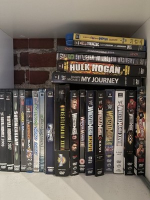 WWE DvD Sammlung WrestleMania, Summerslam, Royal Rumble uvm.!