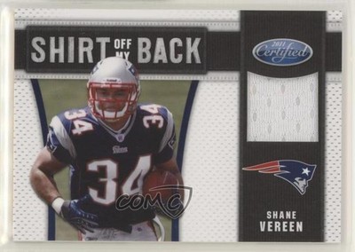 2011 Certified Shirt Off My Back 43/250 Shane Vereen #1 Rookie RC uk2
