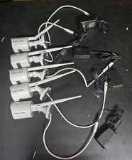 Night Owl WNIP-2LTA-BS FHD Wireless Add-On Security Camera - Set Of 5 - Used