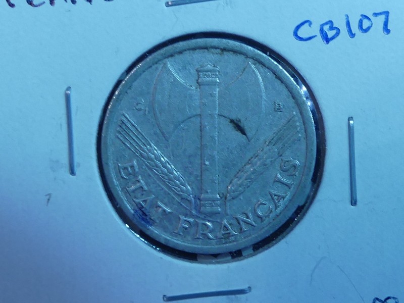 CB107: FRANCE, Franc, 1944 C