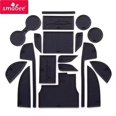 for  Mazda CX-5 2017- 2022 Gate Slot Mat Cup Holder Coaster Door Groove Pad