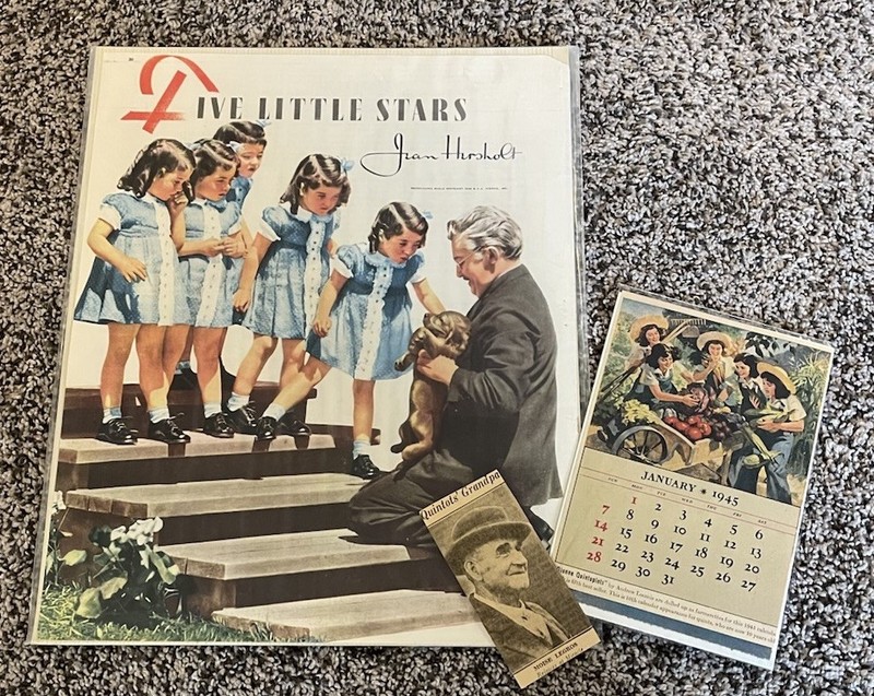 Women’s Home Companion Magazine June 1939 Five Little Stars Dionne Quints ++