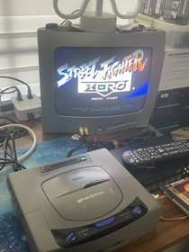 Sega Saturn HST0004 Grey Console (Japanese version)