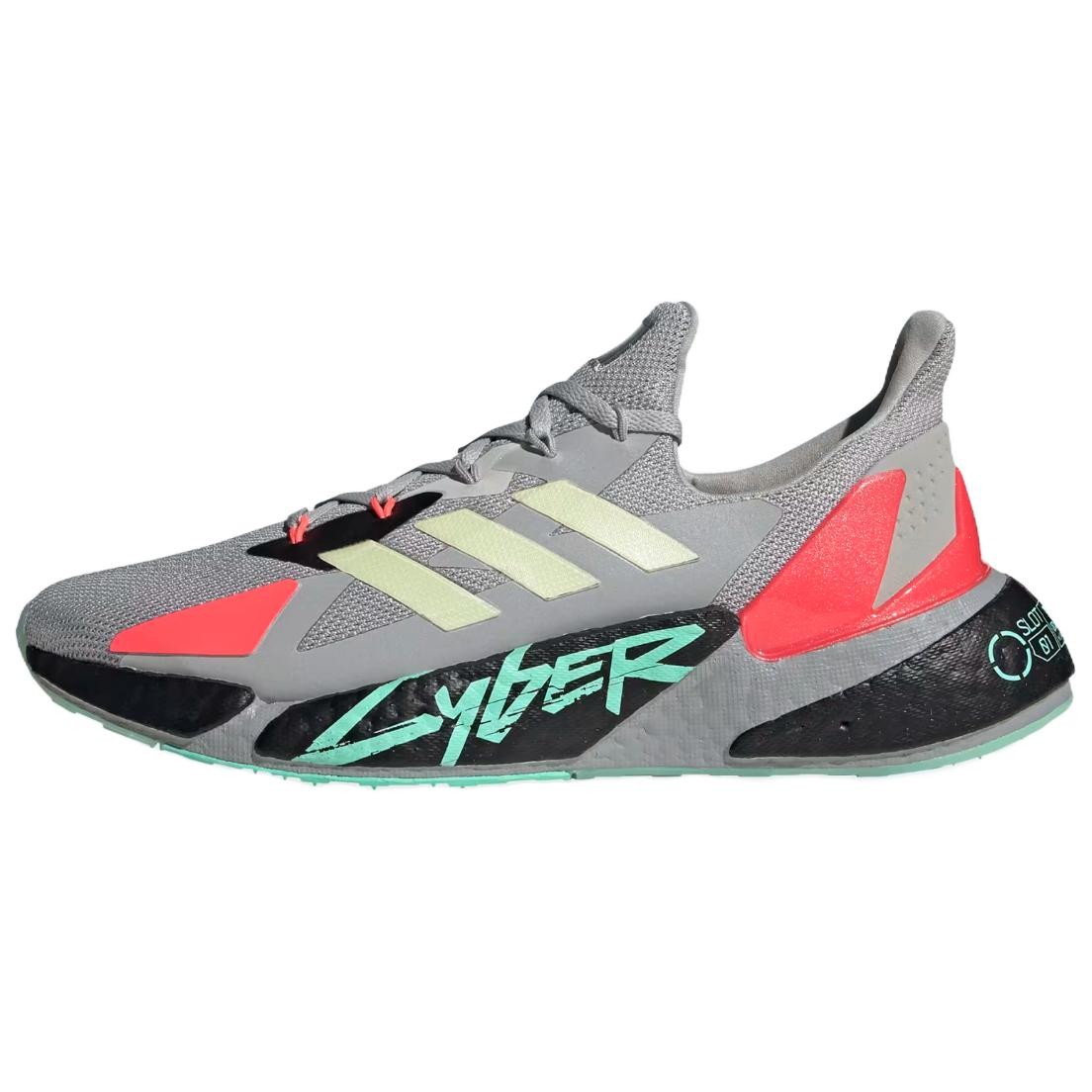 Size 10 - Cyberpunk 2077 x adidas X9000L4 Grey Yellow Zest Pink