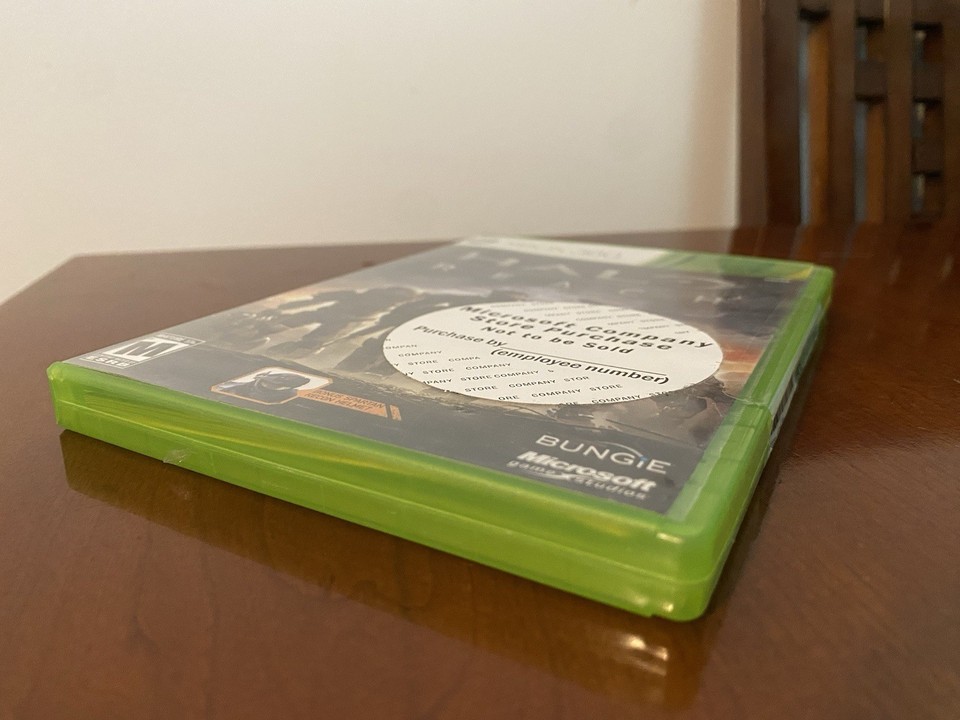 Halo Reach Xbox 360 New Microsoft Company Store Employee Purchase SEE