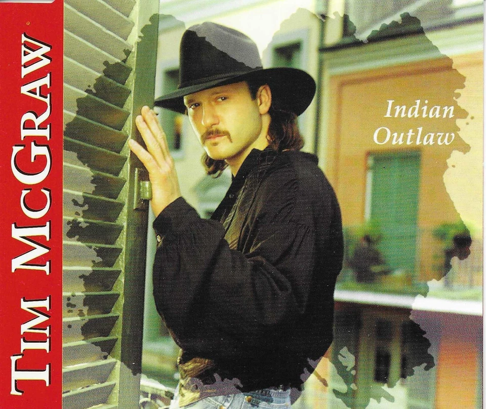 TIM McGRAW Indian Outlaw DANCE MIX & EDIT CD single SEALED John D. Laudermilk - Image 1 of 1