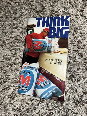 BIG M McCURDY SEED COMPANY HYBRID CORN FARM AGRICULTURE BOOKLET Notepad Memo