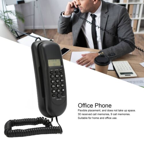 VTC‑50 Landline Phones Handheld Digital Wall Mounted Telephone With Caller I Fit - Picture 22 of 24