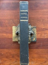 1909 Joshua William Caldwell Memorial Volume, Irving Club Knoxville, Tennessee