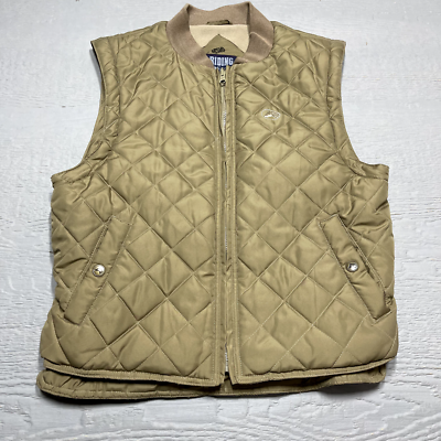 Riding Sport Vest Womens Large Brown Equestrian Wear Full Zip 