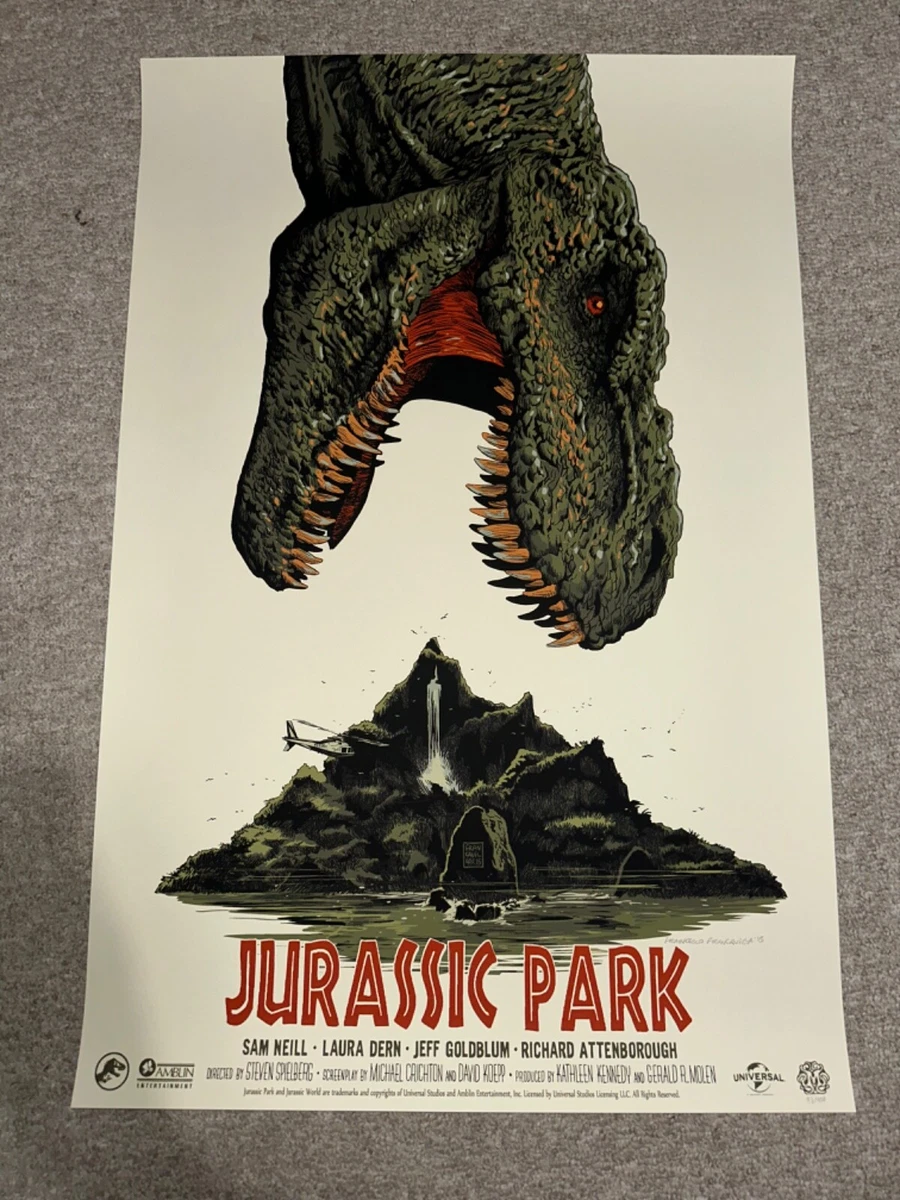 ジュラシックパーク ワールド ポスター MONDO BNG シルクスクリーン jurassic park mondo products for sale | eBay