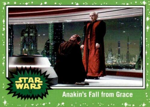 STAR WARS JOURNEY TO LAST JEDI SET TRADING CARD GREEN PARALLEL # 12 TOPPS 2017 - Foto 1 di 1