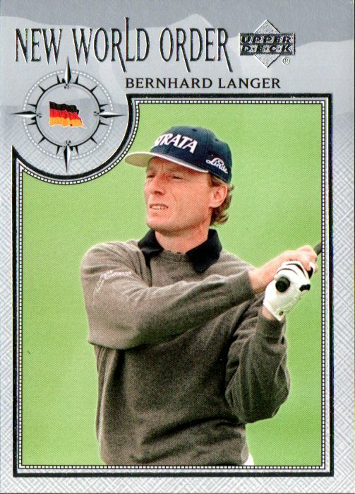 2002 UD Upper Deck - Silver Parallel #71 Bernhard Langer NWO New World Order