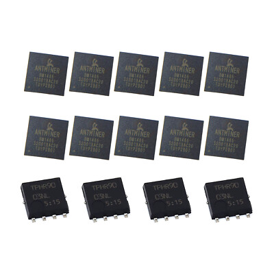 10x BM1485 + 4x TPHR9003NL Chips fit Antminer L3 L3+ L3++