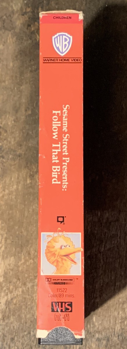 Sesame Street Presents: Follow That Bird VHS (1985) | eBay