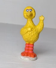 Big Bird Figure Sesame Street Vintage 1985 Muppets Inc 2.75"