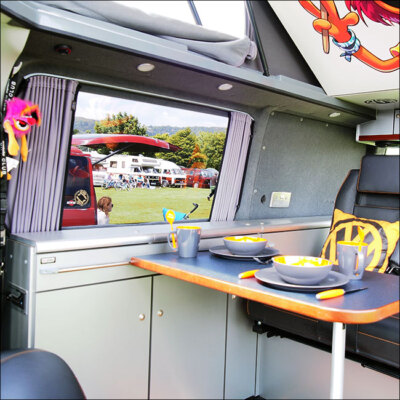 For Ford Transit Custom Premium 2 x Side Window Curtains Van-X