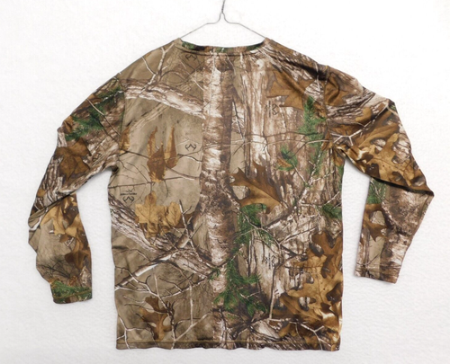 XL Womens Realtree Xtra Camouflage Hunting Compression Long Sleeve Shirt Camo - Picture 2 of 16