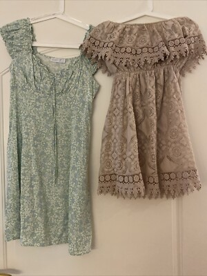 Two Summer Sundresses Sizes S