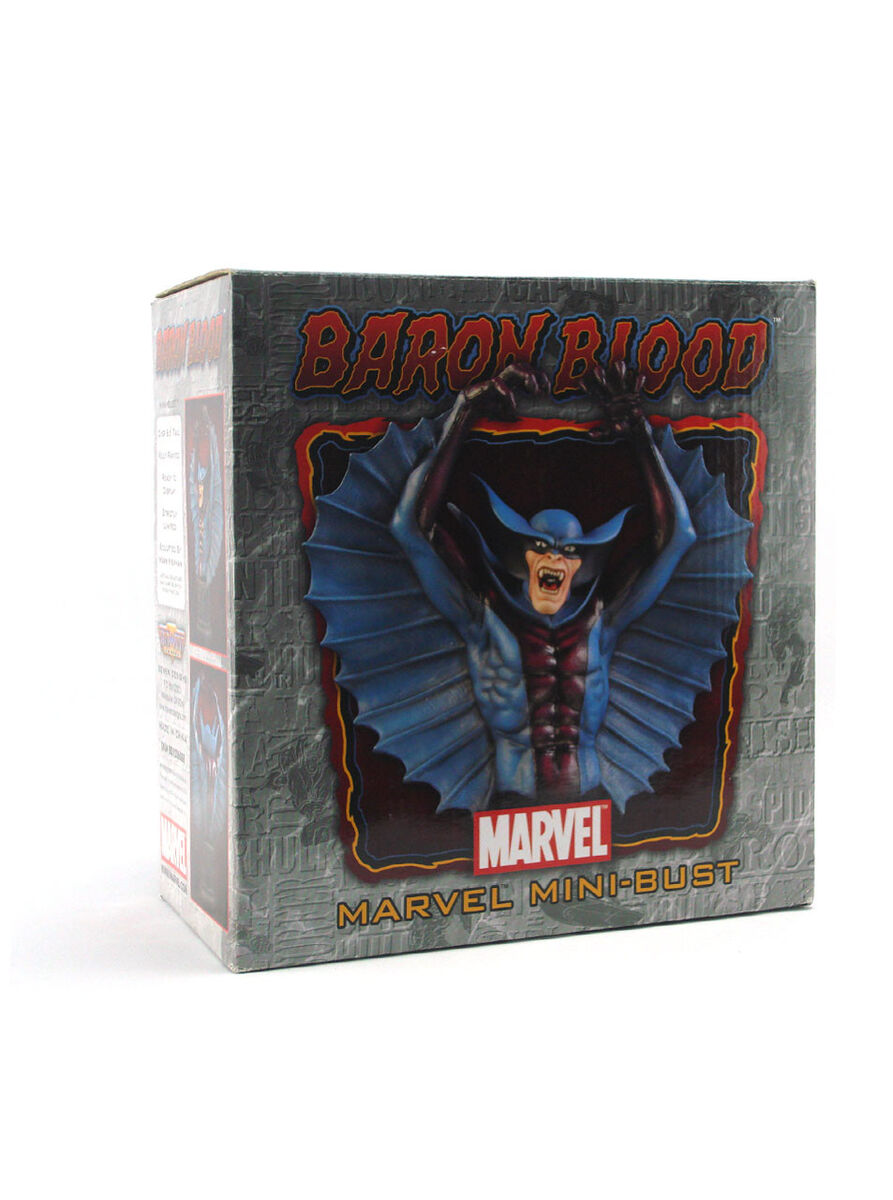Bowen Designs Baron Blood Mini Bust Limited 1497/1500 Marvel Bowen Designs Baron Blood Mini Bust Limited 1497/1500 Marvel