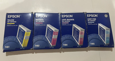 Epson OEM Lot of 4 [110 Ink Cartridges for Stylus Pro 7000-T461 /T462/ T464/T465